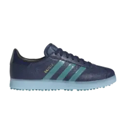 Кроссовки Adidas Gazelle Lux Spikeless Golf, Night Indigo Preloved Teal ji4158 | blue