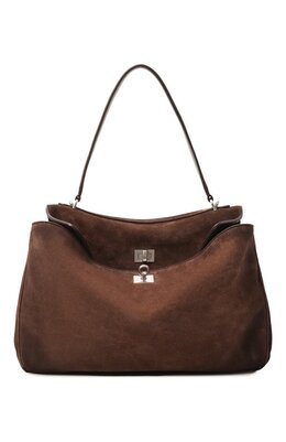 Balenciaga: Коричневая сумка 