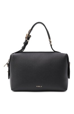 Furla: Чёрная сумка 