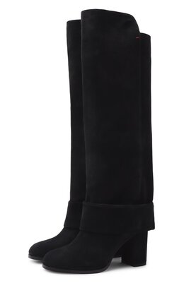 Santoni: Чёрные сапоги 