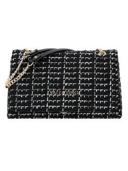 Сумка через плечо из твида 26 см в черно-многоцветном исполнении Valentino 6790949 | nero-multicolor