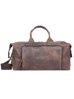 Дорожная сумка Richmond Landon Weekender из кожи, 50 см, темно-коричневого цвета Strellson 4659729 | darkbrown