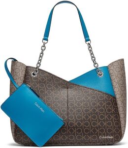 Сумка-тоут Calvin Klein Zoe Chain, Corsica Combo Logo b0ftlj2398 | corsica combo logo