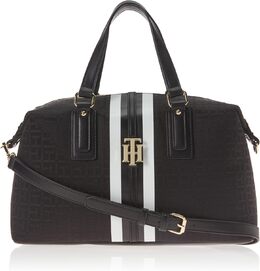 Женская сумка-сэтчел Tommy Hilfiger Jaden, Tonal Black b0c8555ccm | tonal black