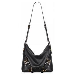 Сумка через плечо Givenchy Voyou из коровьей кожи женская черная bb50yyb1q7-001