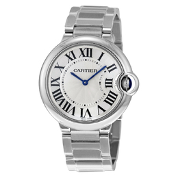 Pre-owned Cartier Ballon Bleu de Cartier Quartz Unisex Watch w69011z4