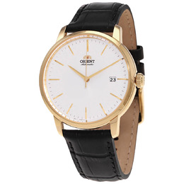 Orient Hand Wind White Dial Mens Watch ra-ac0e03s10b