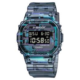 Casio G-Shock DW-5600NN-1DR - Digital Alarm, Multicolored Resin Case & Strap, Square Shape