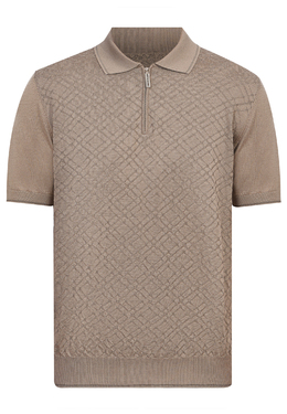 STEFANO RICCI: Коричневое поло 