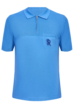 STEFANO RICCI: Голубое поло 