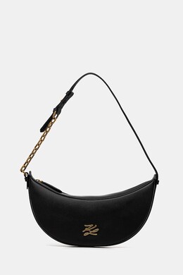 Кожаная сумка K/AUTOGRAPH Karl Lagerfeld, черный ppy2-tod08p_99x | czarny