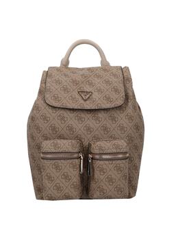 Рюкзак Manhattan II City 33 см с логотипом цвета латте Guess 6679745 | latte logo