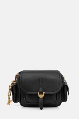 Кожаная сумка CAMPUS Coccinelle, черный 9byh-tod16r_99x | czarny