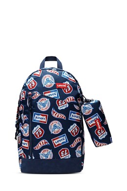 Детский рюкзак EXPLORE PACK с пеналом Levi's, темно-синий 9bya-pkk024_59x | granatowy