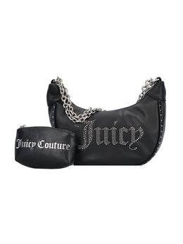 Сумка через плечо Kimberly 25 см из матового черного никеля Juicy Couture 6930102 | black-nickel brushed