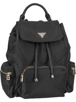 Рюкзак Eco Gemma Backpack EYG в черном цвете Guess 3043186 | black