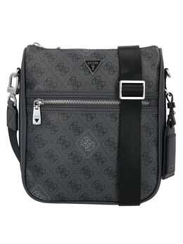 Сумка через плечо Milano 23,5 см в черно-белом цвете Guess 6679682 | black-white