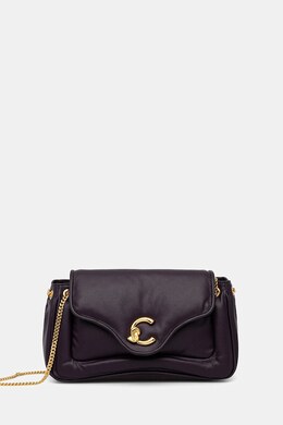 Кожаная сумка C-ME FLUFFY Coccinelle, фиолетовый 9bya-tod15c_49x | fioletowy