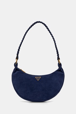 Замшевая сумка AMITA Guess, темно-синий 9bya-tod1np_59x | granatowy