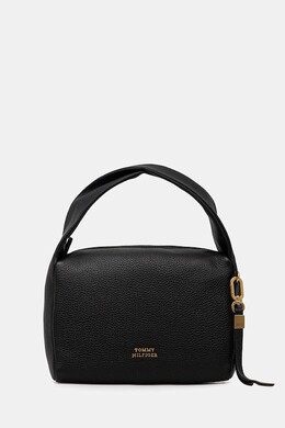 Кожаная сумка Tommy Hilfiger, черный ppy2-tod069_99x | czarny
