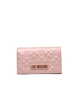 Сумка через плечо антично-розового цвета Love Moschino 6231592 | antique pink