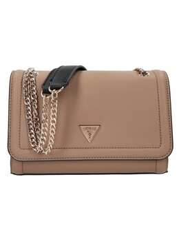 Сумка через плечо Noelle II 24 см, бежевого цвета, многоцветная Guess 6679582 | tan multi