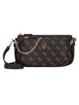 Сумка через плечо Noelle II 24 см с коричневым логотипом Guess 6450041 | brown logo