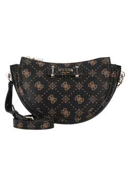 Сумка через плечо Silia 28 см с логотипом цвета эспрессо Guess 6679733 | espresso logo