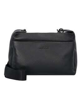 Сумка через плечо из мягкой кожи, 29 см, черного цвета Mandarina Duck 6951048 | nero