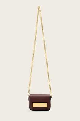 Кожаная сумка ETTA Allsaints, бордовый 9bya-tod2m0_93x | bordowy