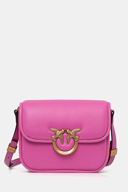 Кожаная сумка Pinko, розовый ppya-tod0d1_42x | różowy
