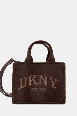 Вельветовая сумка HADLEE DKNY, коричневый 9bya-tod2kd_89x | brązowy