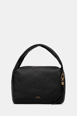Кожаная сумка Tommy Hilfiger, черный ppy2-tod06a_99x | czarny