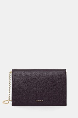 Кожаная сумка Coccinelle, фиолетовый ppya-tod0y8_49x | fioletowy
