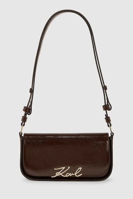 Кожаная сумка K/SIGNATURE Karl Lagerfeld, бордовый 9bya-tod2bk_93x | bordowy