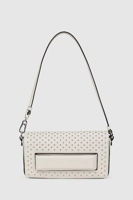 Кожаная сумка Karl Lagerfeld, бежевый 99kk-tod13f_01x | beżowy