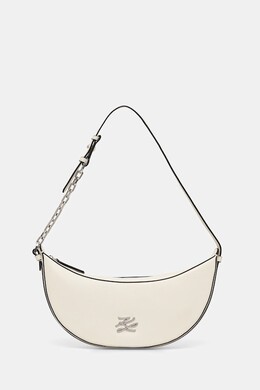 Кожаная сумка K/AUTOGRAPH Karl Lagerfeld, белый ppy2-tod08p_00x | biały