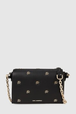 Сумка K/AUTOGRAPH Karl Lagerfeld, черный 9bya-tod2by_99x | czarny
