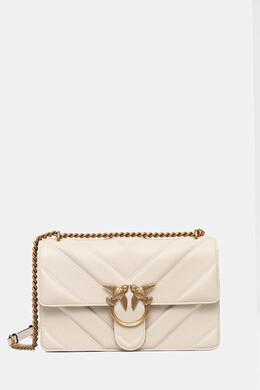 Кожаная сумка Pinko, бежевый 9bya-tod0j2_01x | beżowy