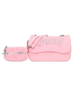 Сумка через плечо Kimberly 26 см в сочном розовом цвете Juicy Couture 6762331 | juicy pink
