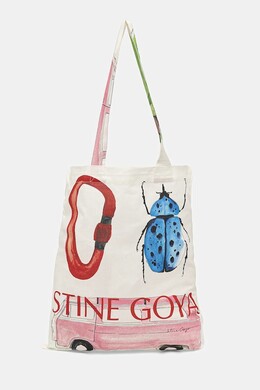 Хлопковая сумка Stine Goya, белый 9bya-tod07k_00a | biały