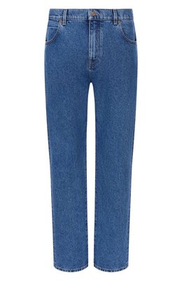 Balmain: Прямые джинсы 