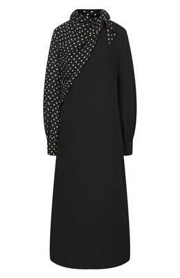 Valentino: Шёлковое платье 