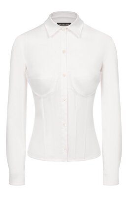 Balenciaga: Хлопковая рубашка 