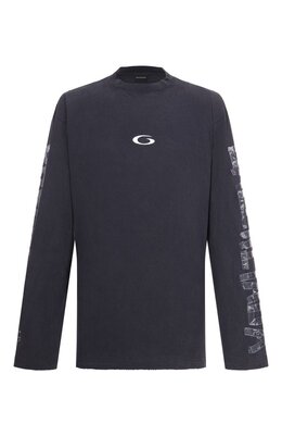 Balenciaga: Хлопковый свитшот 