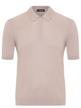 GRAN SASSO: Шёлковое поло 