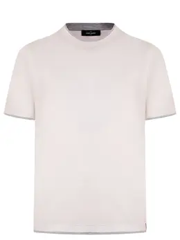 GRAN SASSO: Шёлковая футболка 