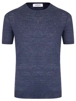 GRAN SASSO: Льняная футболка 