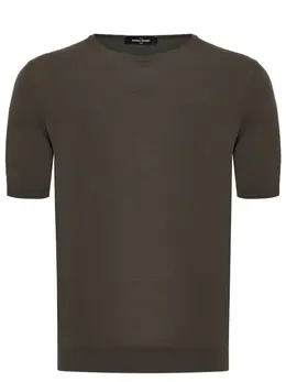 GRAN SASSO: Шёлковая футболка 