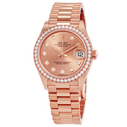 Rolex Datejust 31 Automatic Diamond Ladies Watch 278285rbr-0025